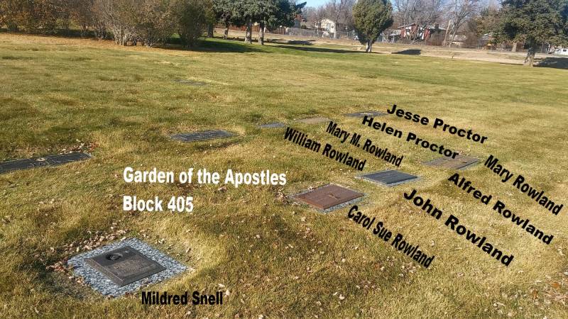 Picture - Garden of the Apostles, Block 405